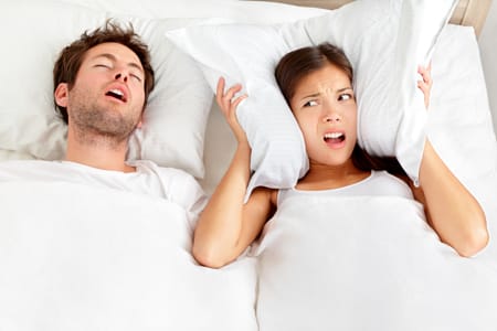 Woman fed up of his partners snoring thinking of getting sleep apnea device in Winnipeg