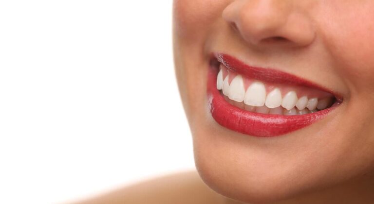 Girl smiling after dental bonding session in Winnipeg