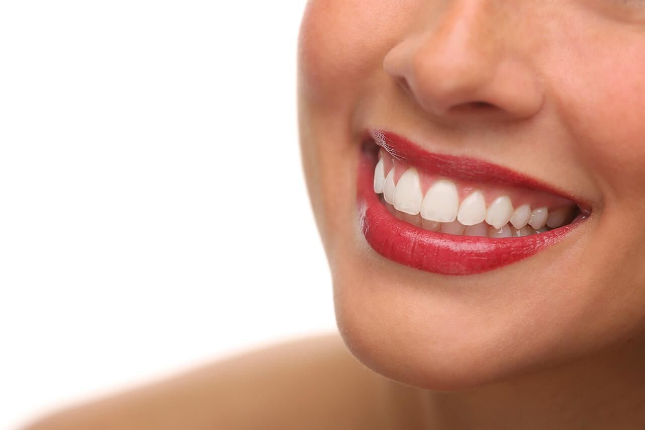 Girl smiling after dental bonding session in Winnipeg
