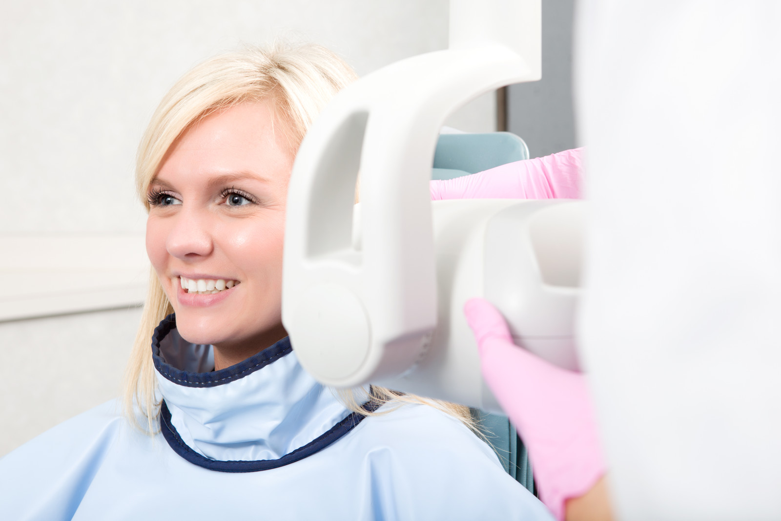 Women getting screening through CBCT Scanner in Winnipeg